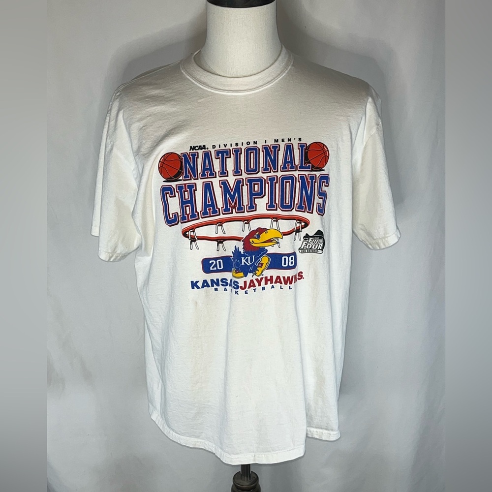 Kansas Jayhawks 2008 NCAA Final Four National Champions T-Shirt